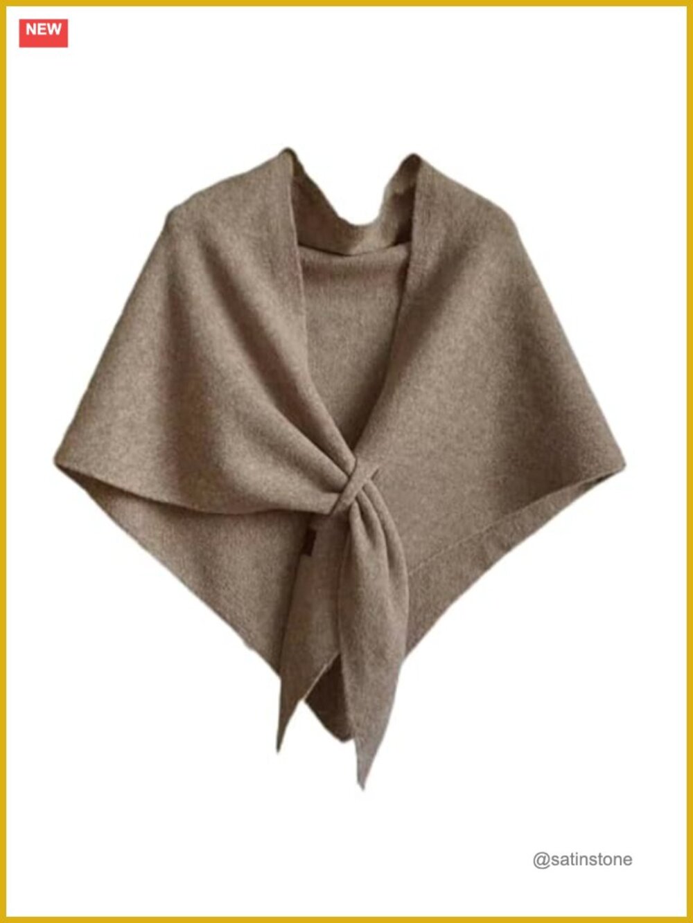 Wool Blend Knitted Pashmina Shawl Wrap Cardigan Shoulder Cover Up